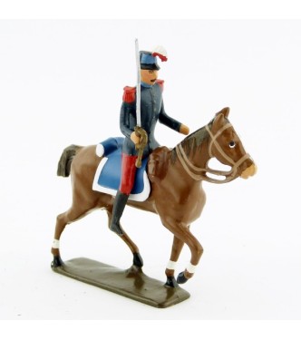 cavalier des saint-cyriens à cheval