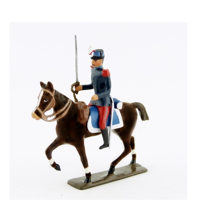 cavalier des saint-cyriens à cheval