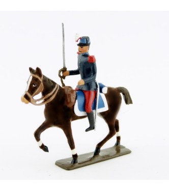 cavalier des saint-cyriens à cheval