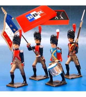 Gendarmes d'élite, coffret de 4 figurines