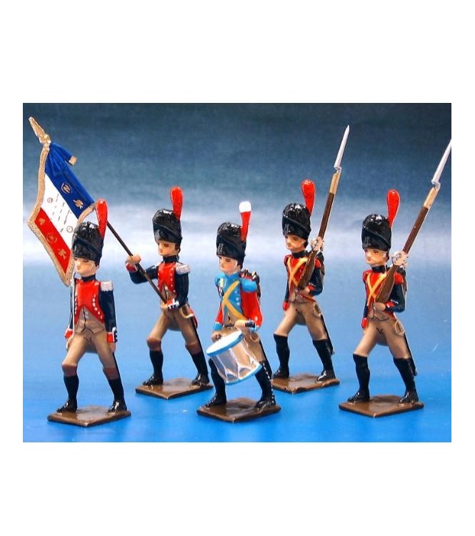 Gendarmes d'élite, ensemble de 5 figurines