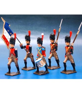 Gendarmes d'élite, ensemble de 5 figurines