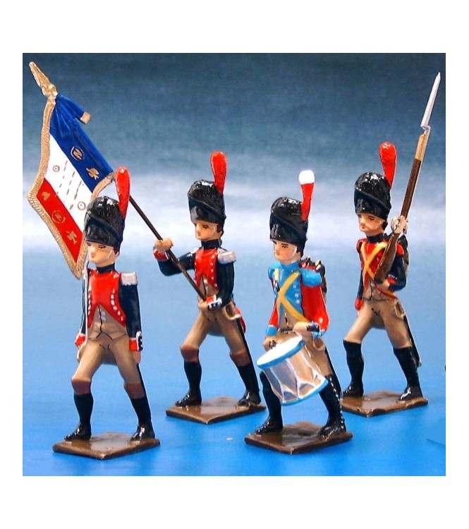Gendarmes d'élite, ensemble de 4 figurines