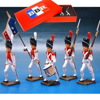 3e Rgt de Grenadiers, coffret de 5 figurines