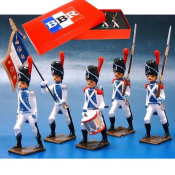 Grenadiers de Cleves-Berg, coffret de 5 figurines