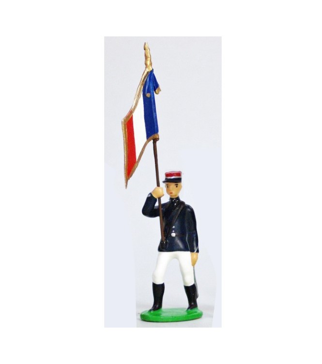 Drapeau - Chasseurs Alpins Tenue Blanche