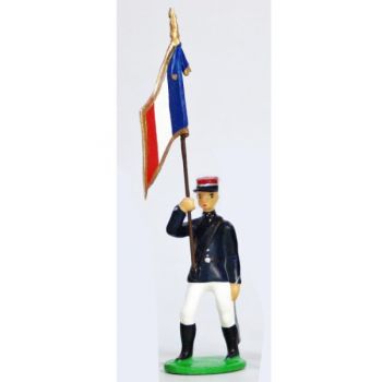 Drapeau - Chasseurs Alpins Tenue Blanche