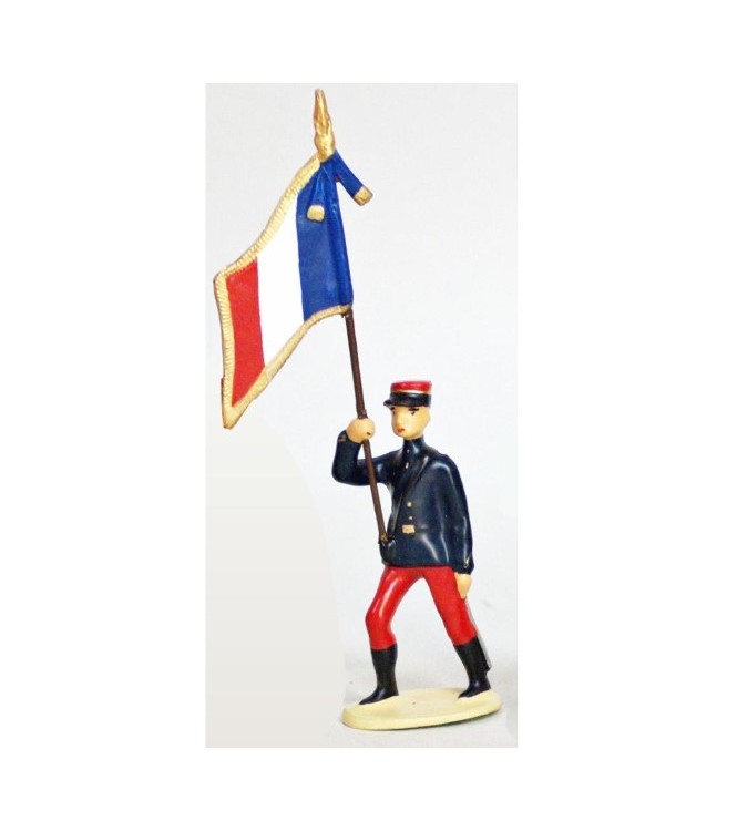 Drapeau - Zouaves Metropolitains (1914)