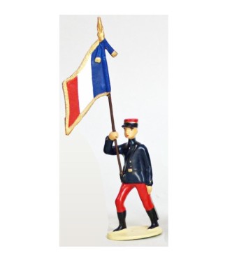Drapeau - Zouaves Metropolitains (1914)