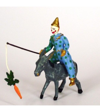 clown à dos d'âne
