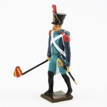 artilleur avec mèche - Canonniers Garde-Côtes (1810-1813)