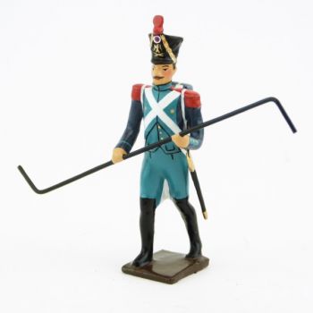 artilleur avec levier - Canonniers Garde-Côtes (1810-1813)