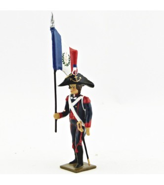 porte-drapeau du 1er Rgt de Pontonniers (dits du Rhin)
