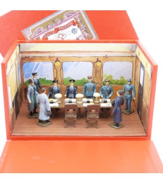 diorama l'Armistice de Rethondes (9 p. + décors + coffret diorama)