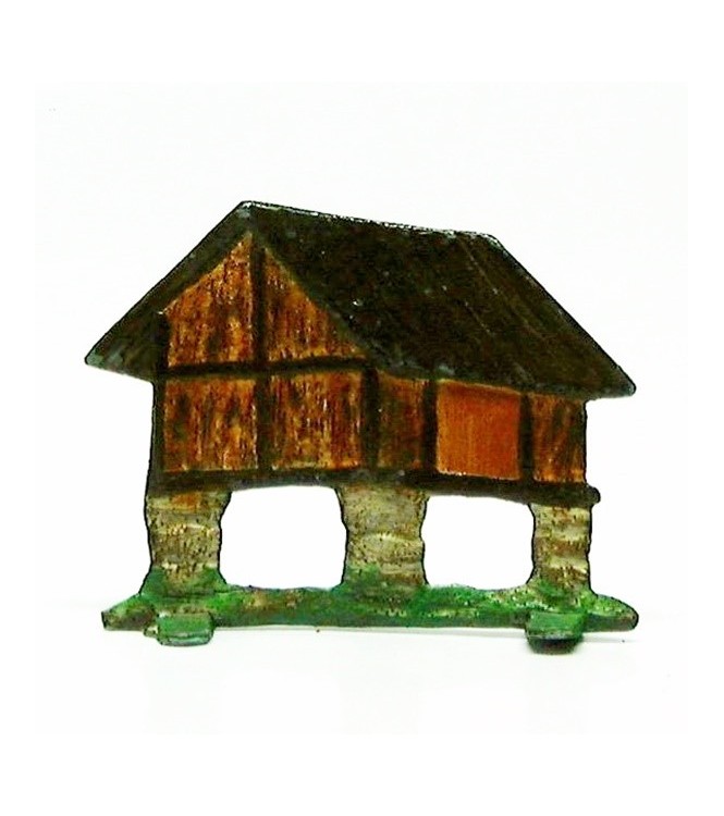Petite hutte gauloise/pilotis