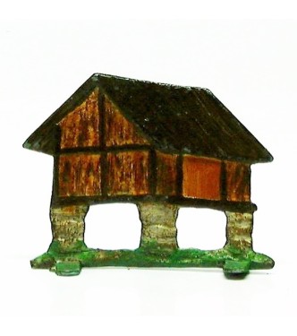 Petite hutte gauloise/pilotis