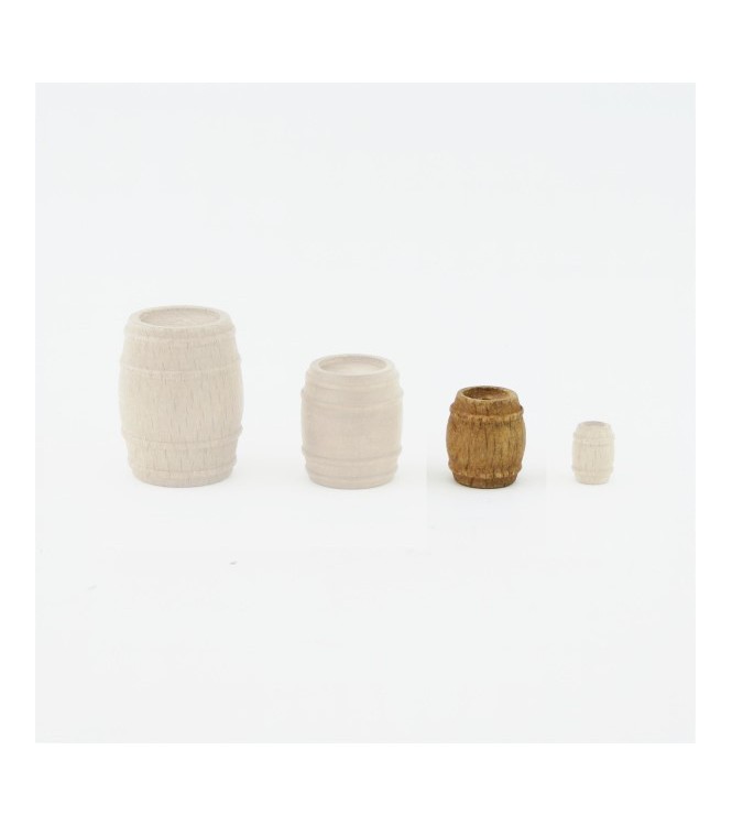 Tonneau moyen (bois) 15 mm x 17 mm