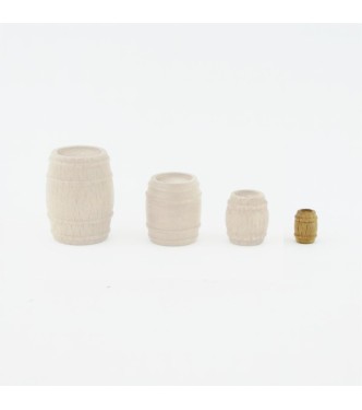 Petit tonneau (bois) 8 mm x 10 mm