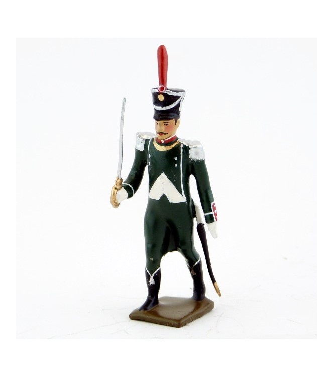 officier des voltigeurs du régiment de La Tour d'Auvergne (1806)