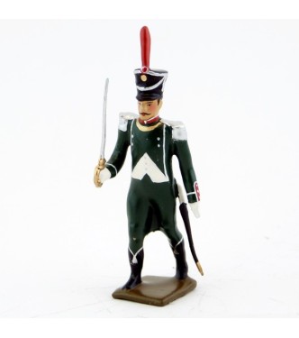 officier des voltigeurs du régiment de La Tour d'Auvergne (1806)