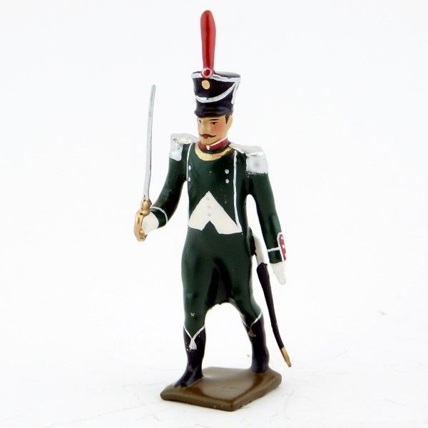officier des voltigeurs du régiment de La Tour d'Auvergne (1806)