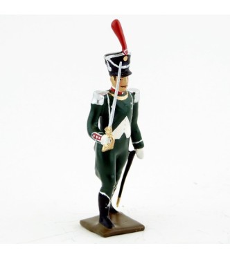 officier des voltigeurs du régiment de La Tour d'Auvergne (1806)