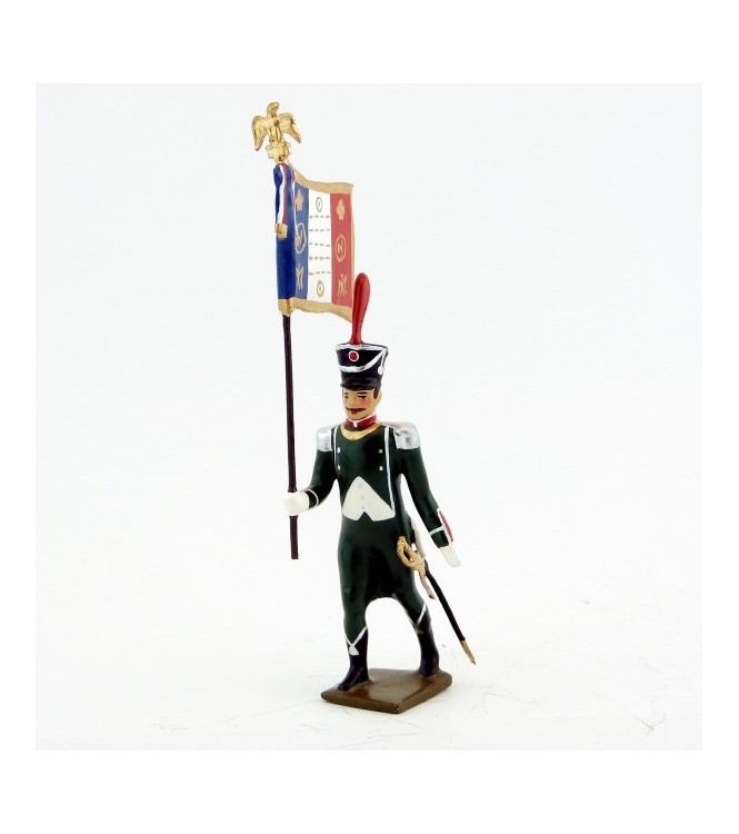 drapeau des voltigeurs du régiment de La Tour d'Auvergne (1806)