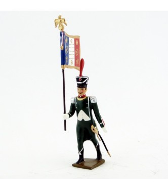 drapeau des voltigeurs du régiment de La Tour d'Auvergne (1806)