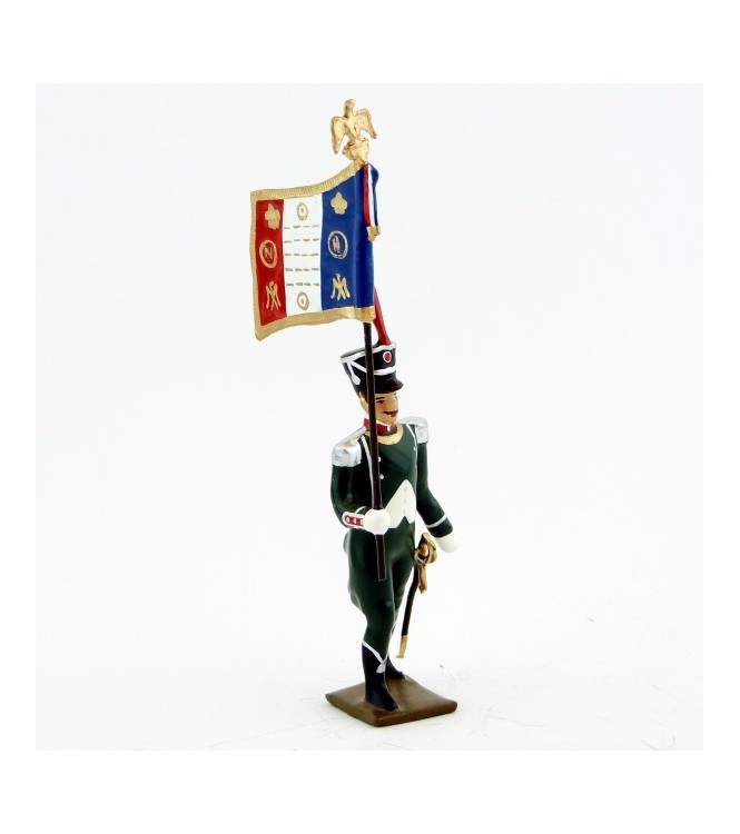 drapeau des voltigeurs du régiment de La Tour d'Auvergne (1806)