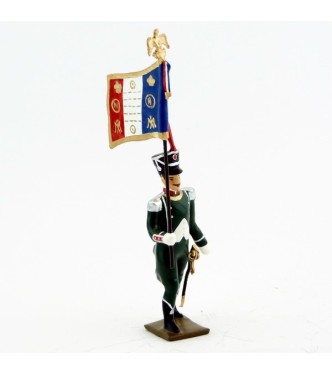 drapeau des voltigeurs du régiment de La Tour d'Auvergne (1806)