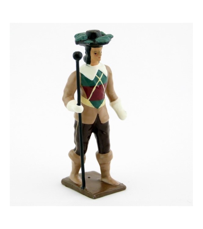 mousquetaire avec baton