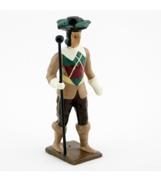 mousquetaire avec baton