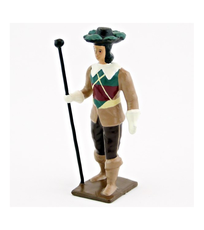 mousquetaire avec baton