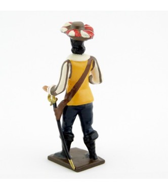 mousquetaire, veste jaune