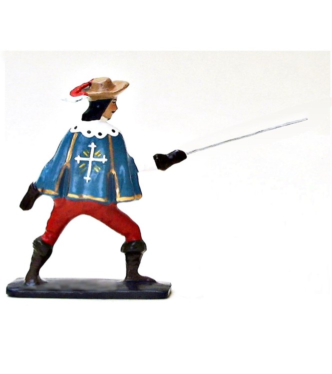 Mousquetaire avec cape (en attaque)
