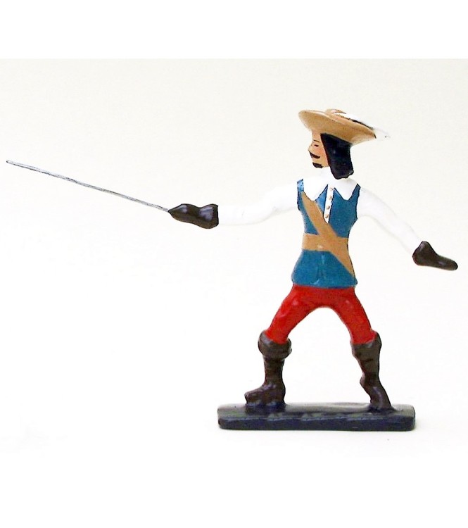 Mousquetaire sans cape (en garde)