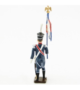 porte-drapeau du 25e régiment d'Infanterie légère