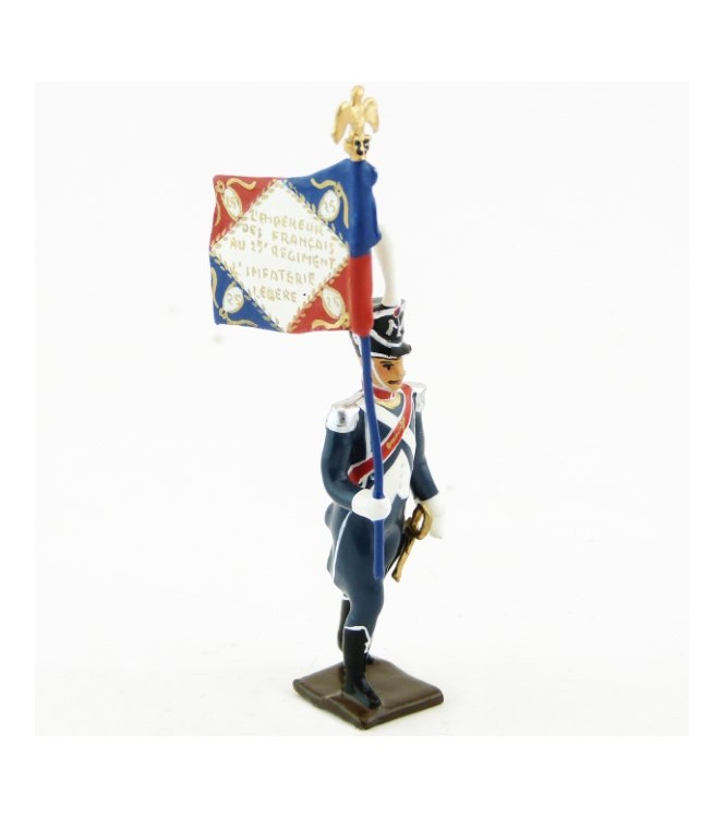 porte-drapeau du 25e régiment d'Infanterie légère