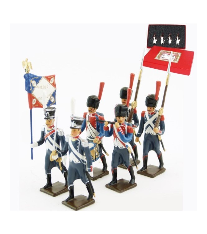 25e régiment d'Infanterie légère, coffret de 6 figurines