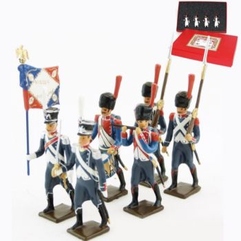 25e régiment d'Infanterie légère, coffret de 6 figurines