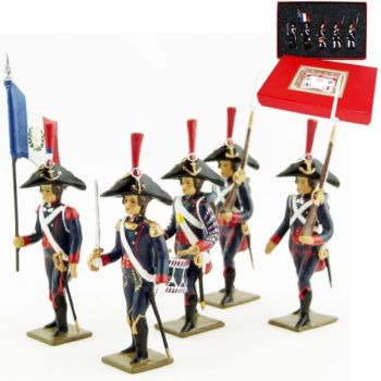 Pontonniers du Rhin (1792), coffret de 5 figurines