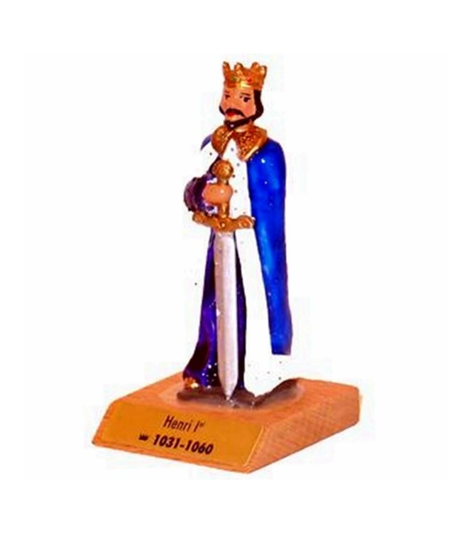 Henri 1er sur socle bois