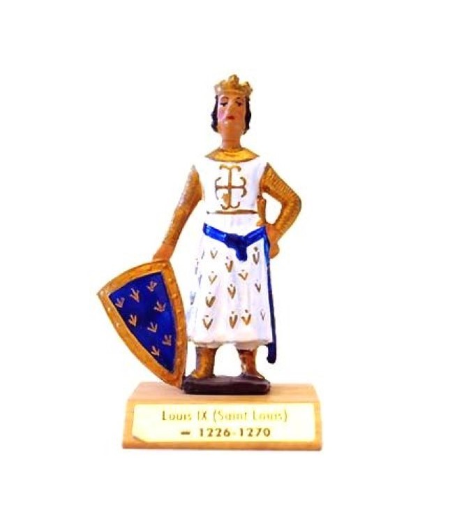 Louis IX sur socle bois