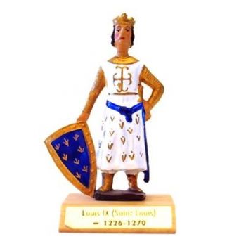 Louis IX sur socle bois
