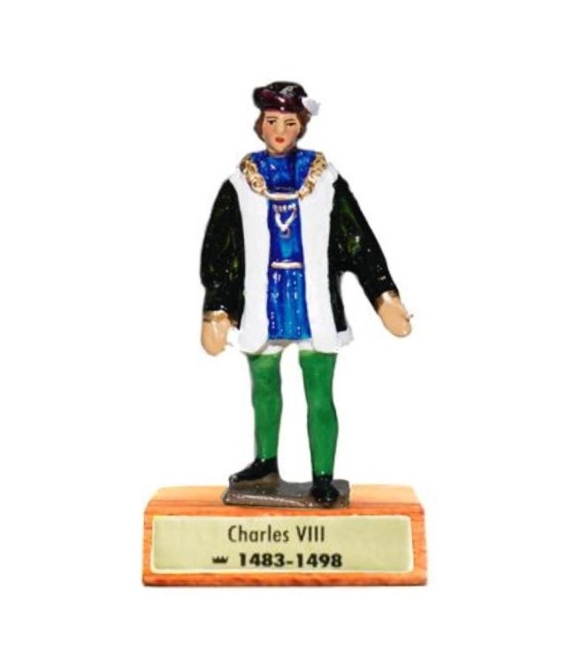 Charles VIII sur socle bois