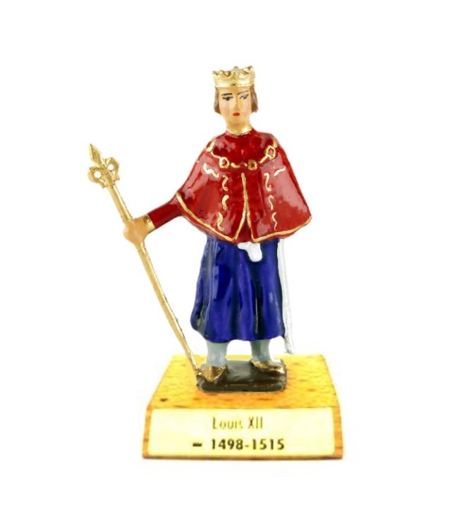 Louis XII le Père du Peuple sur socle bois