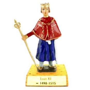 Louis XII le Père du Peuple sur socle bois