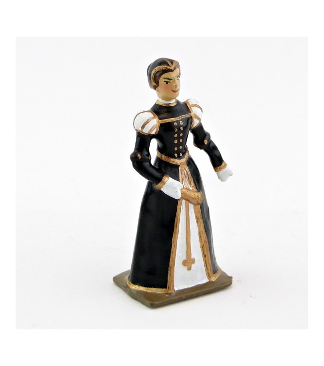 Catherine de Médicis (1519-1589), femme d'Henri II, mère de François II, Charles