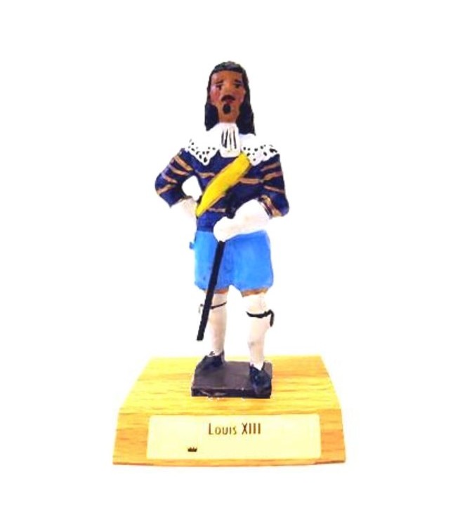 Louis XIII le Juste sur socle bois