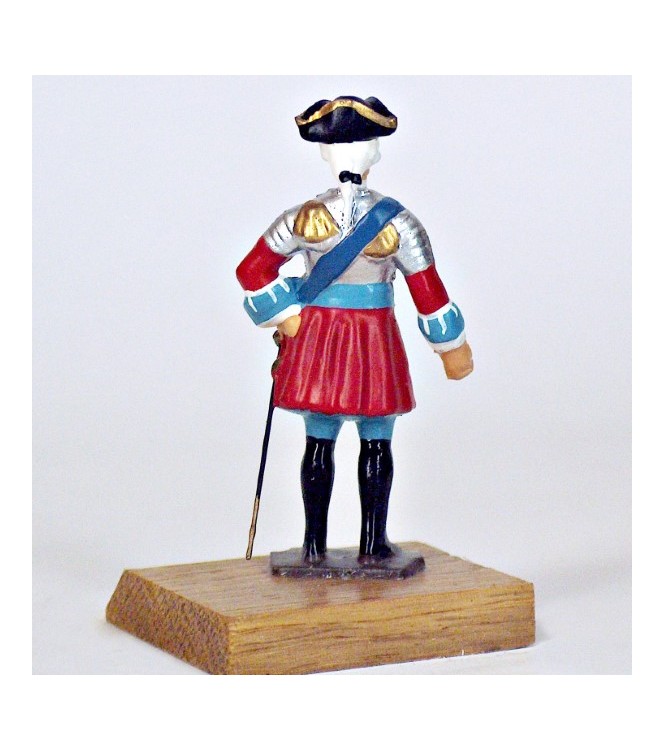 Louis XV le Bien-Aimé sur socle bois